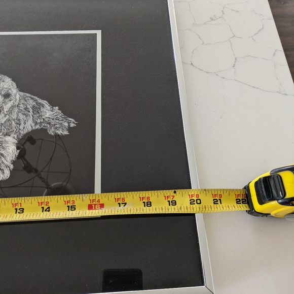 Vintage mid century modern dog able art chaplan 1970s - Picture 4 of 7